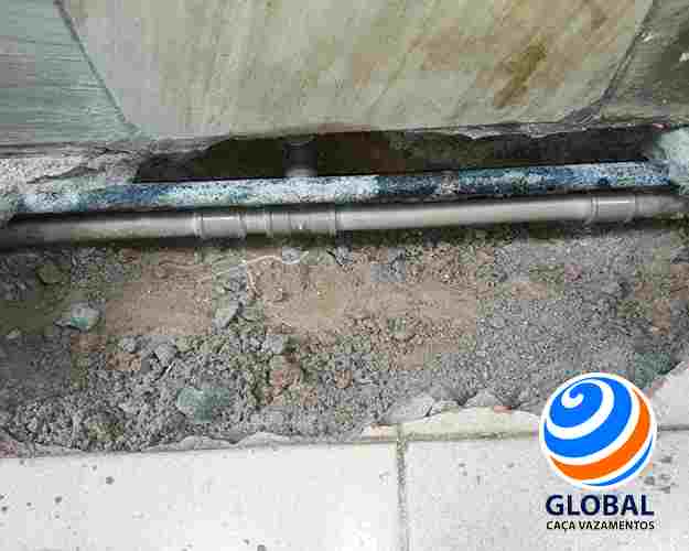 Detecção de vazamento especializado com laudo técnico Global