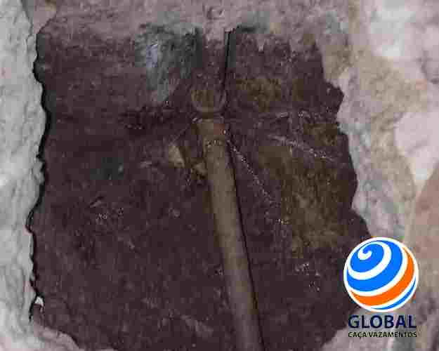 Manutenção de vazamento em São Paulo