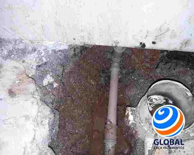 Caça Vazamentos e Infiltrações em Cano Oculto por Conta Alta